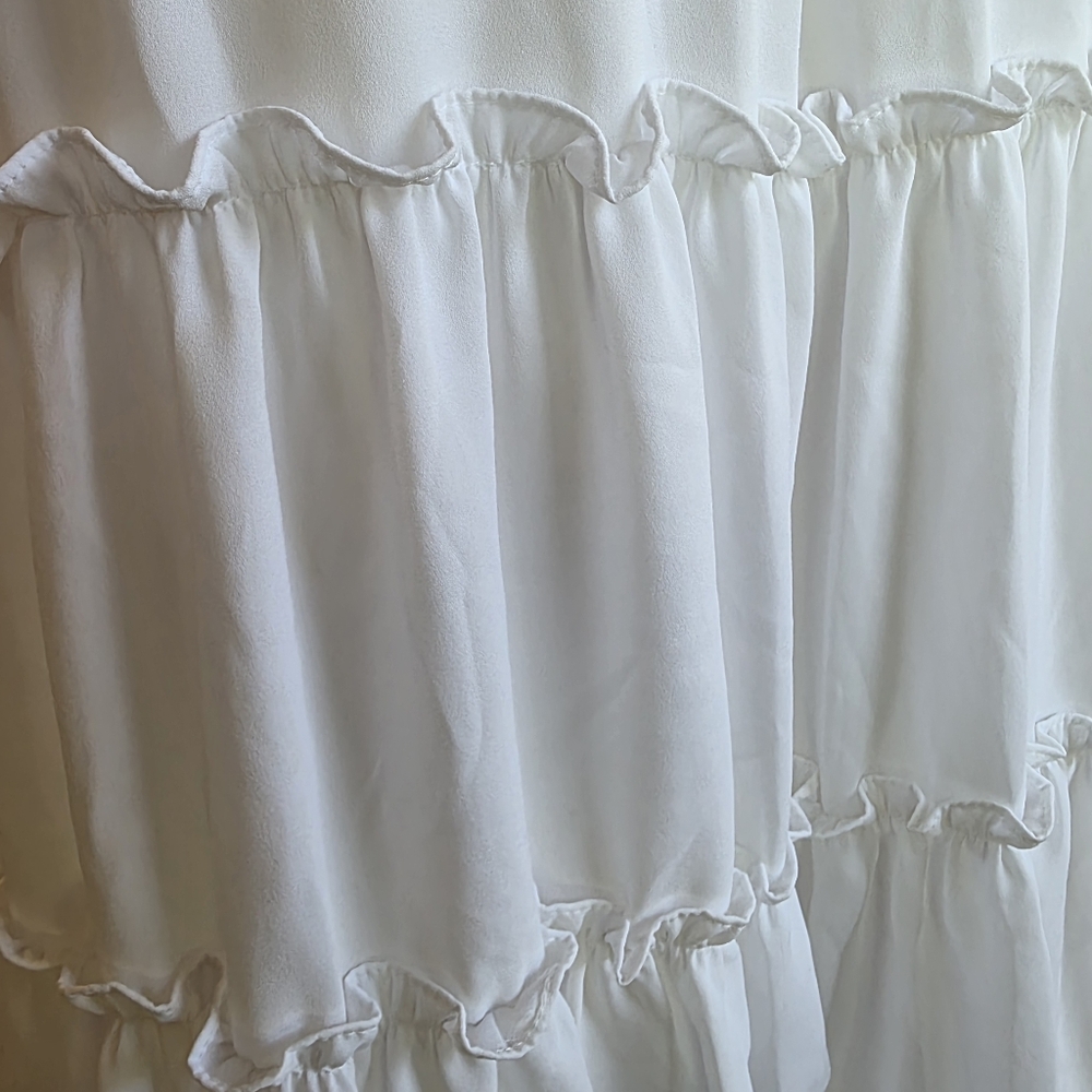 1. State Strapless Ruffled Maxi Dress in Light Pink - Picture 4 of 5